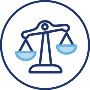 balance asset icon republic title
