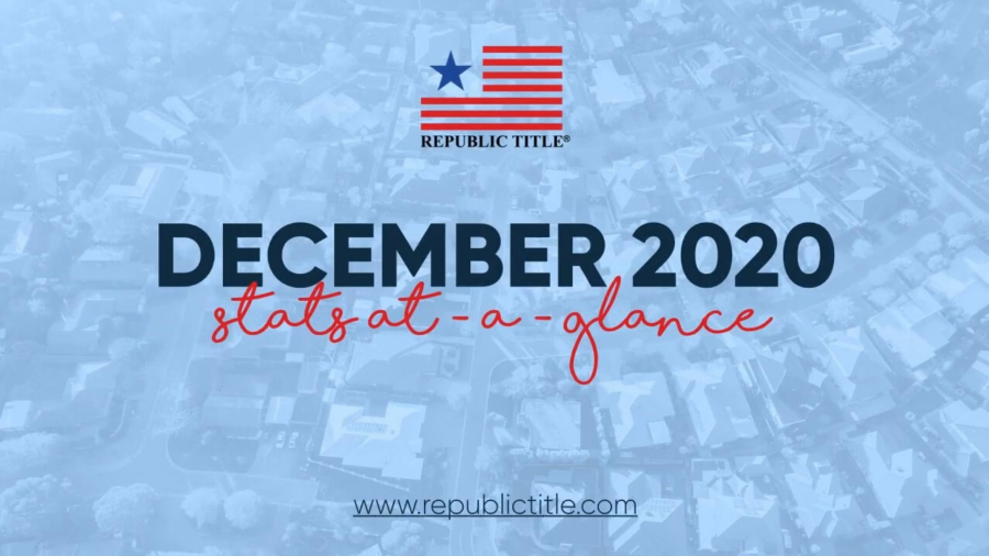 December 2020 Stats