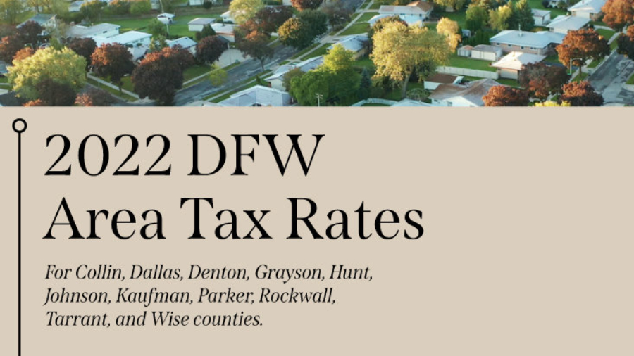 2022-DFW-Area-Tax-Rates