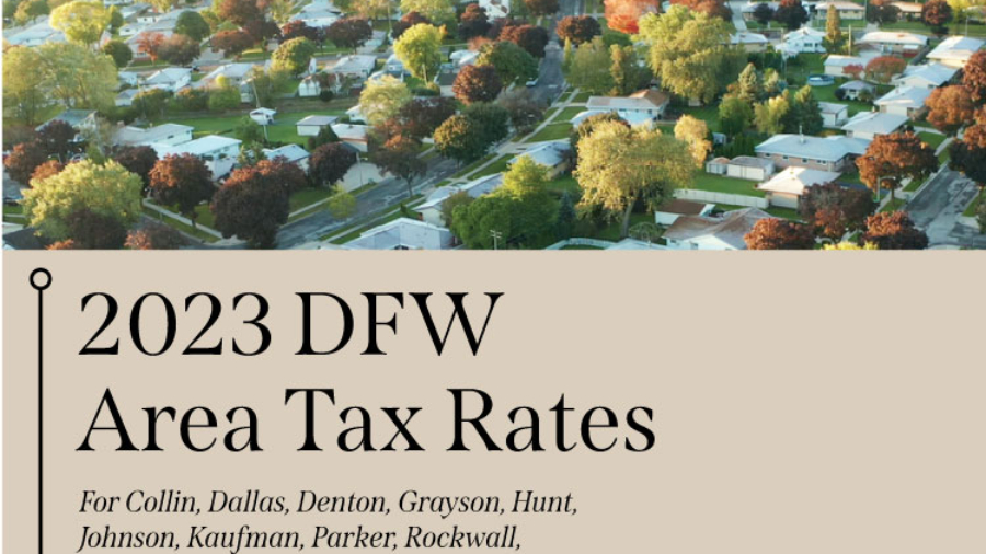 2023-DFW-Area-Tax-Rates